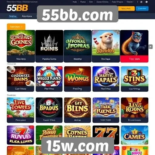 Comparação com outros sites de jogos online